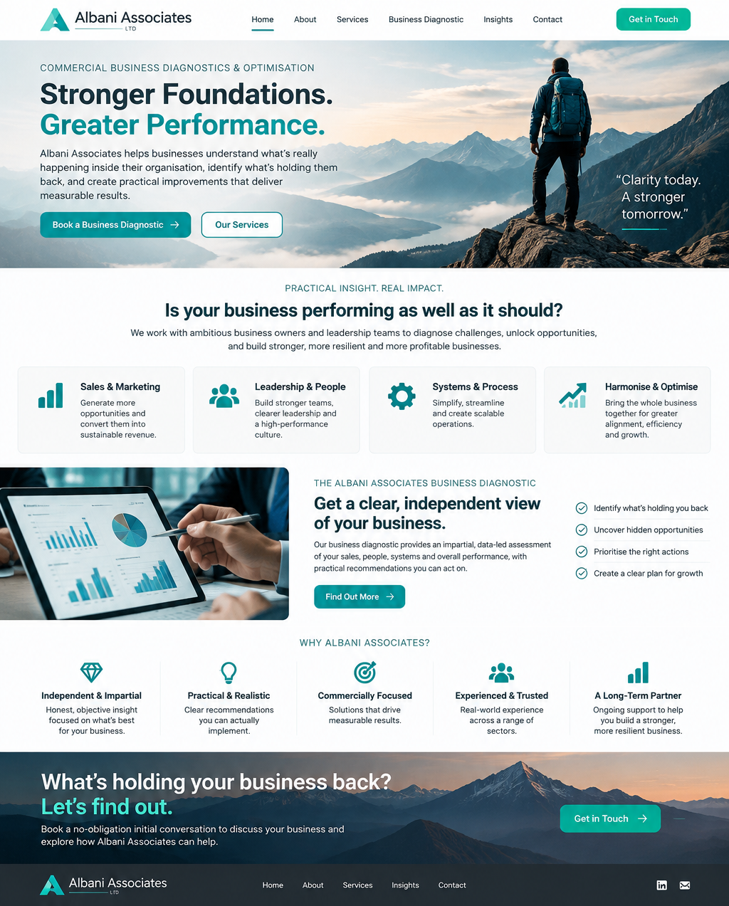 Albani Associates — Commercial Business Diagnostics & Optimisation